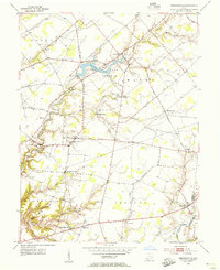 Newtonsville 1953 topographic map preview