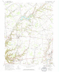 Newtonsville 1968 topographic map thumbnail