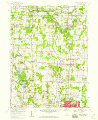 North Canton 1958 topographic map thumbnail