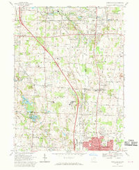 North Canton 1967 topographic map thumbnail