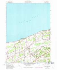 North Kingsville 1960 topographic map thumbnail