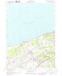 North Kingsville 1960 topographic map thumbnail