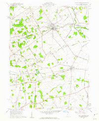 North Lewisburg 1961 topographic map thumbnail