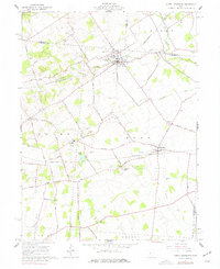 North Lewisburg 1961 topographic map thumbnail