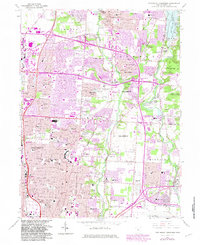 Northeast Columbus 1964 topographic map thumbnail