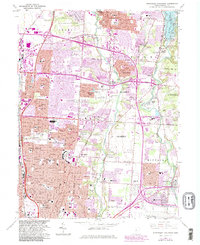 Northeast Columbus 1964 topographic map thumbnail