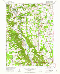 Northfield 1953 topographic map thumbnail