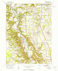 Northfield 1953 topographic map thumbnail