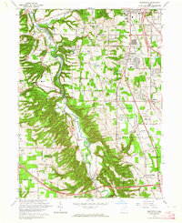 Northfield 1963 topographic map thumbnail