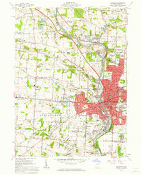 Massillon 1961 topographic map thumbnail