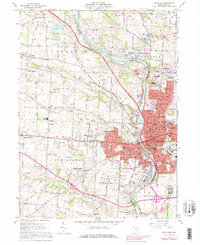 Massillon 1961 topographic map thumbnail