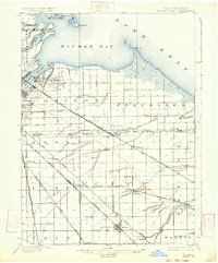 Maumee Bay topographic map thumbnail