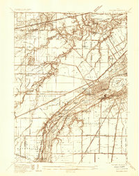Maumee 1935 topographic map thumbnail