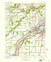 Maumee 1951 topographic map thumbnail