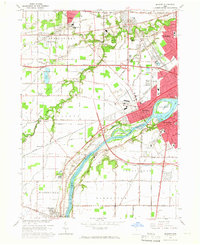 Maumee 1964 topographic map thumbnail