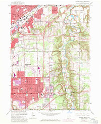 Mayfield Heights 1963 topographic map thumbnail
