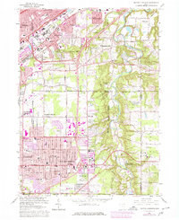 Mayfield Heights 1963 topographic map thumbnail