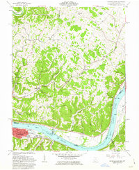 Maysville East 1961 topographic map thumbnail