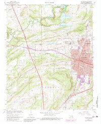 Mc Alester 1967 topographic map thumbnail