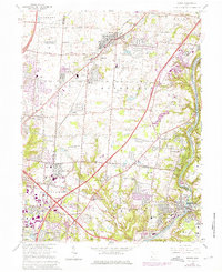 Mason 1965 topographic map preview