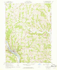 Mc Connelsville 1961 topographic map thumbnail