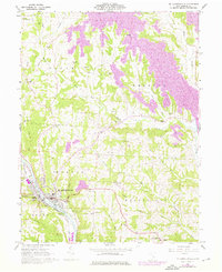 Mc Connelsville 1961 topographic map thumbnail