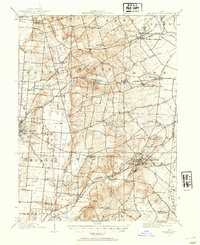 Mechanicsburg 1914 topographic map thumbnail