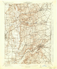 Mechanicsburg 1916 topographic map thumbnail