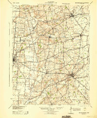 Mechanicsburg 1944 topographic map thumbnail