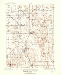 Medina 1904 topographic map thumbnail