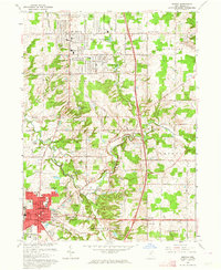 Medina 1963 topographic map thumbnail