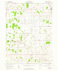 Meeker 1961 topographic map thumbnail
