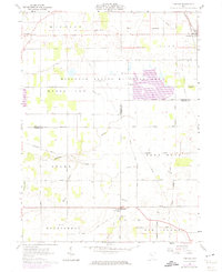 Meeker 1961 topographic map thumbnail