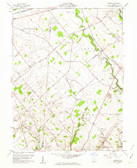 Memphis 1961 topographic map thumbnail