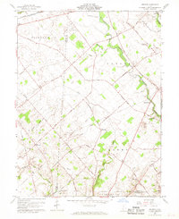 Memphis 1961 topographic map thumbnail