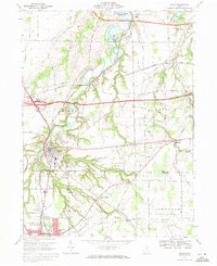 Milan 1969 topographic map thumbnail