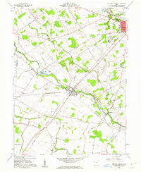 Milford Center 1961 topographic map thumbnail
