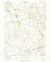 Milledgeville 1961 topographic map thumbnail