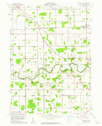 Miller City 1960 topographic map thumbnail