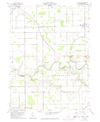 Miller City 1960 topographic map thumbnail