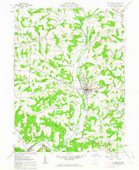 Millersburg 1961 topographic map thumbnail