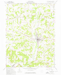 Millersburg 1961 topographic map thumbnail