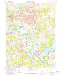 Mineral City 1961 topographic map thumbnail