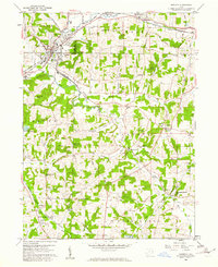 Minerva 1960 topographic map thumbnail
