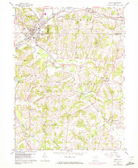 Minerva 1960 topographic map thumbnail