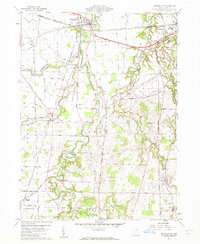 Monroeville 1960 topographic map thumbnail