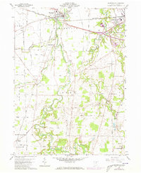 Monroeville 1960 topographic map thumbnail