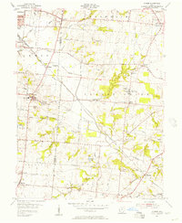 Monroe 1955 topographic map thumbnail