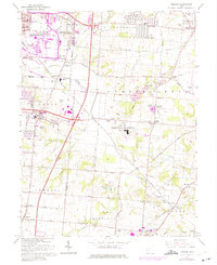 Monroe 1965 topographic map thumbnail