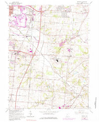 Monroe 1965 topographic map thumbnail